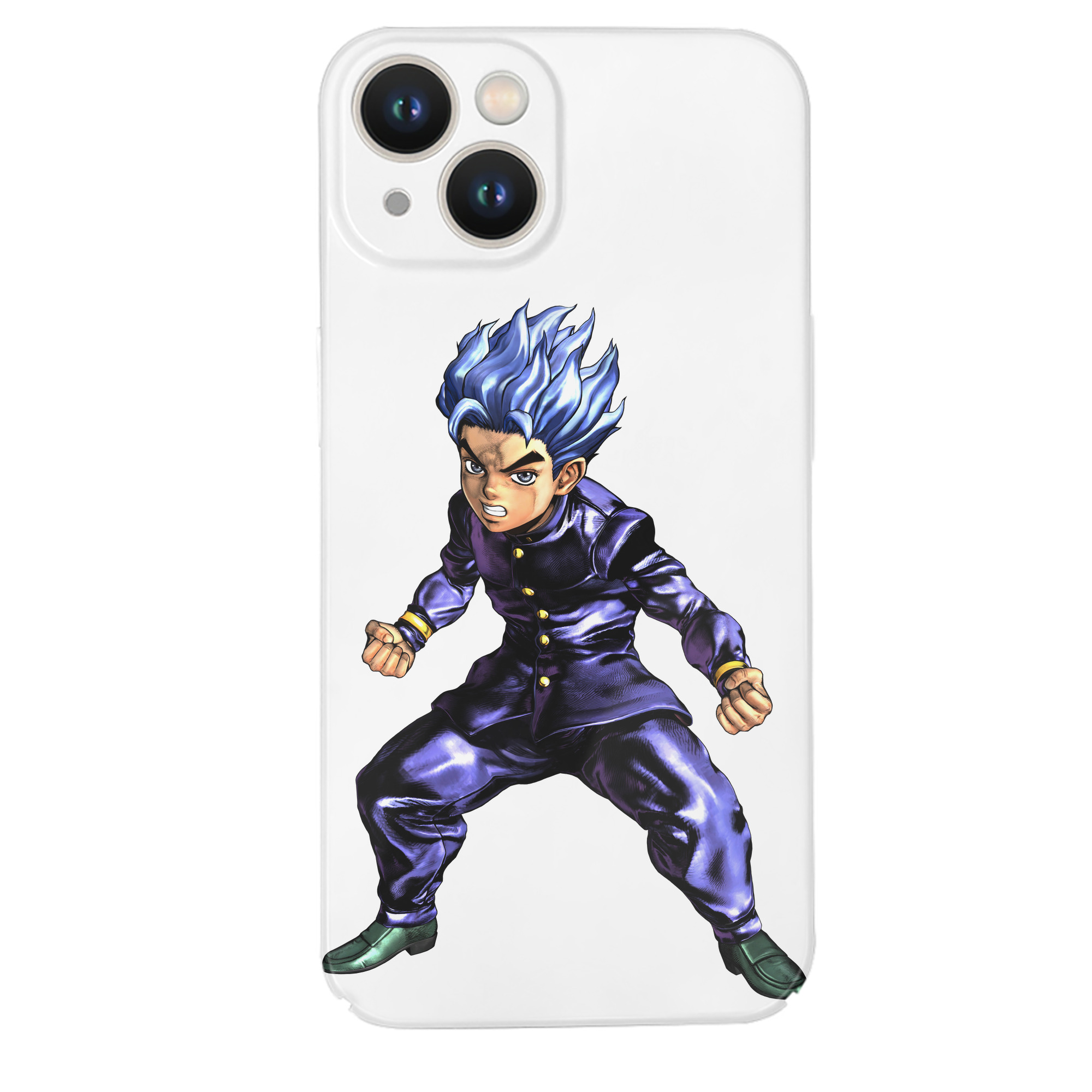 （画像用） ジョジョの奇妙な冒険 広瀨康一 JoJo's Bizarre Adventure Hirose Koichi 【iPhone 14シリーズ対応】ハードケース